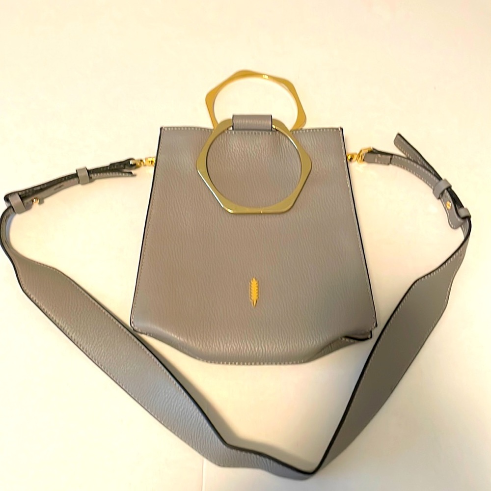 Gray purse